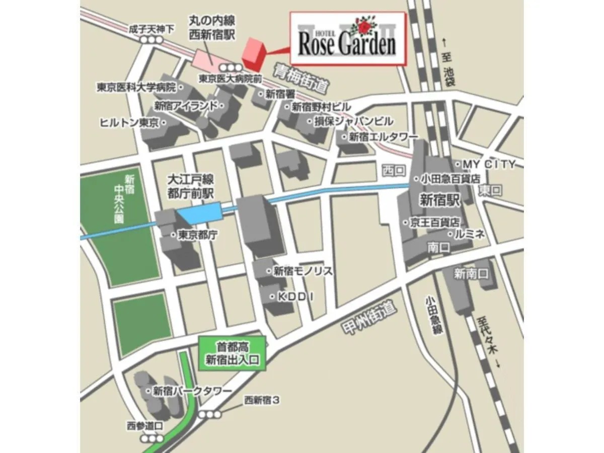 Hotel Rose Garden Shinjuku - Vacation Stay 72147V Tokyo